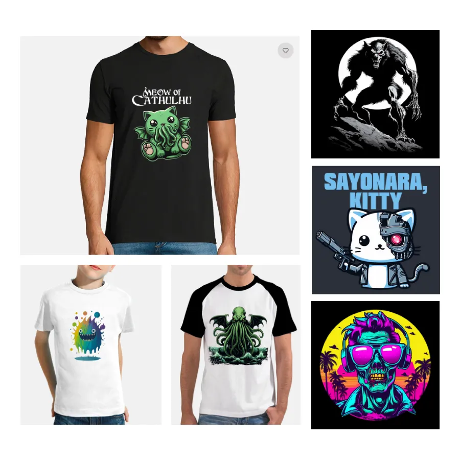 Diseños camisetas La Tostadora